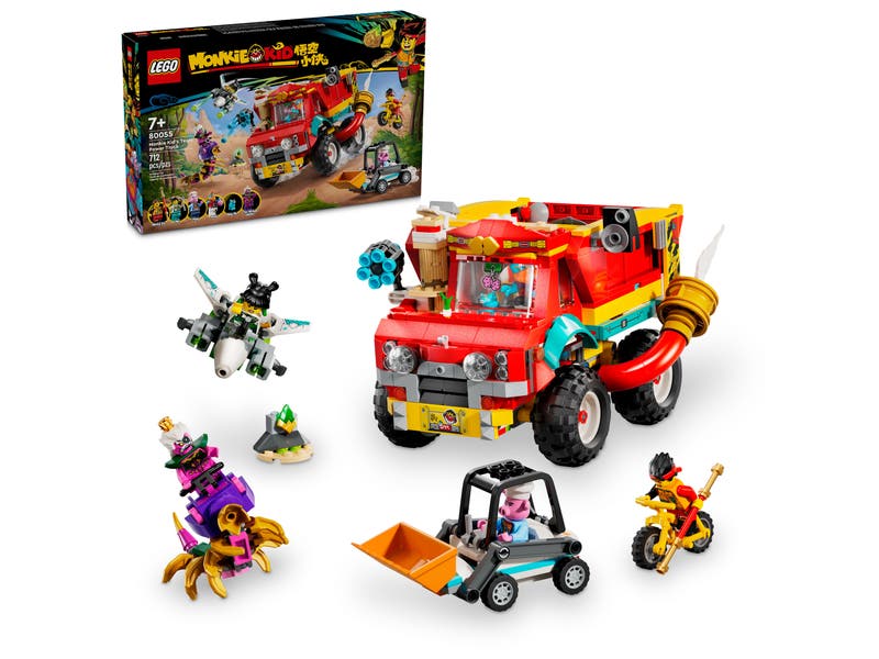 LEGO Monkie Kid Series 80055 Monkie Kid's Team Power Truck