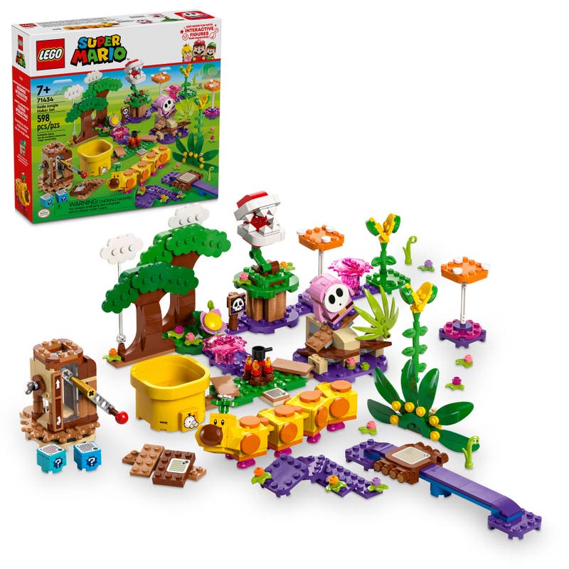 LEGO Super Mario Series 71434 Soda Jungle Maker Set
