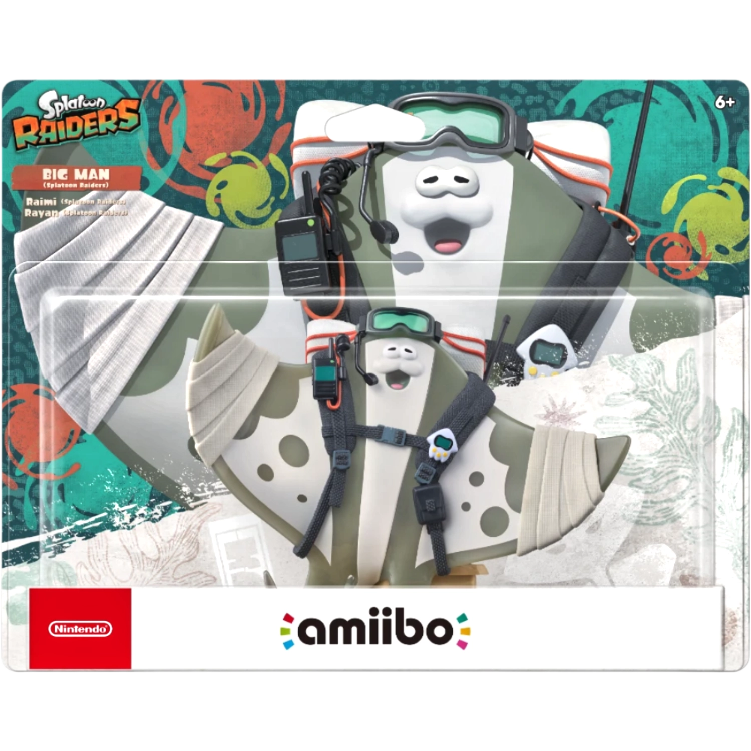 Nintendo AMIIBO Big Man (Splatoon Raiders Series)