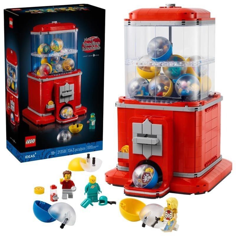 LEGO 21358 Ideas Minifigure Vending Machine