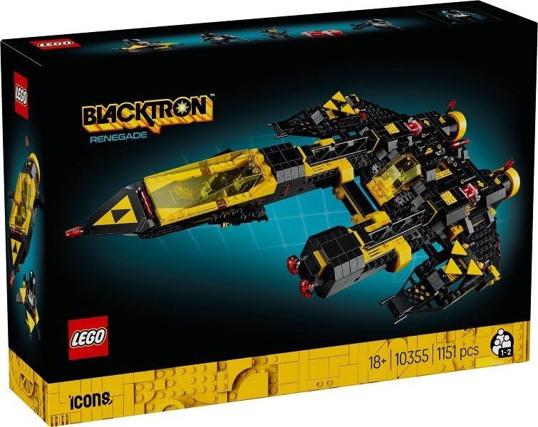 LEGO 10355 ICONS Blacktron Renegade