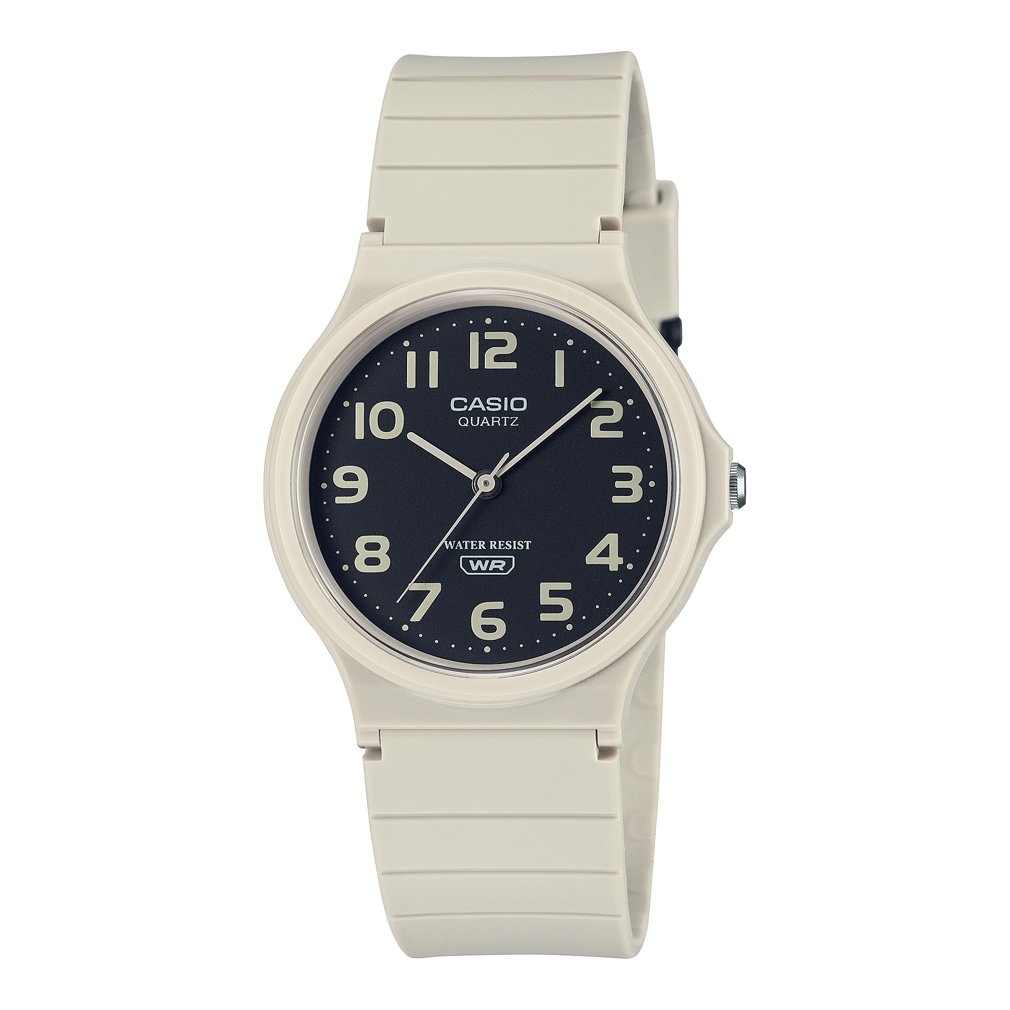 Casio MQ-24UC-8B Watch - Casual Black and Gray Analog for Everyday Use
