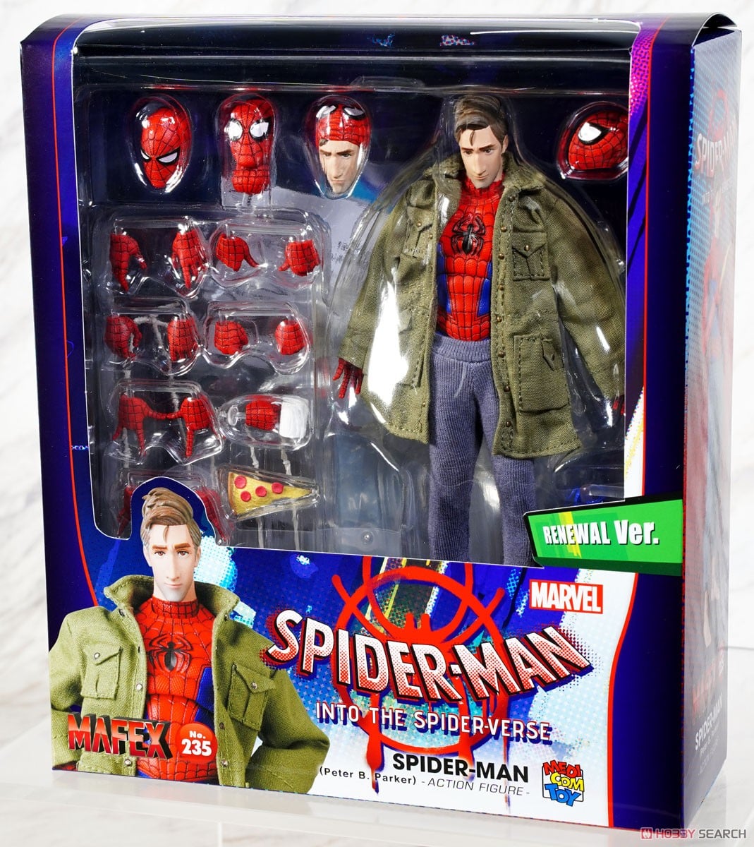Medicom Toy MAFEX Figure 235/109  - Spiderman Into The Spider-Verse Peter Paker