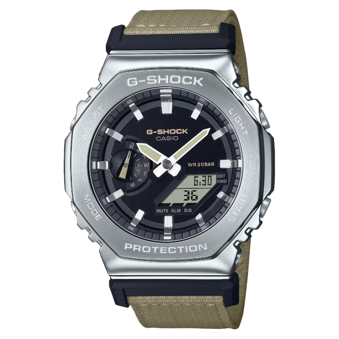 Casio GM-2100C-5A Men's Analog-Digital Watch Copper Resin Band & Features
