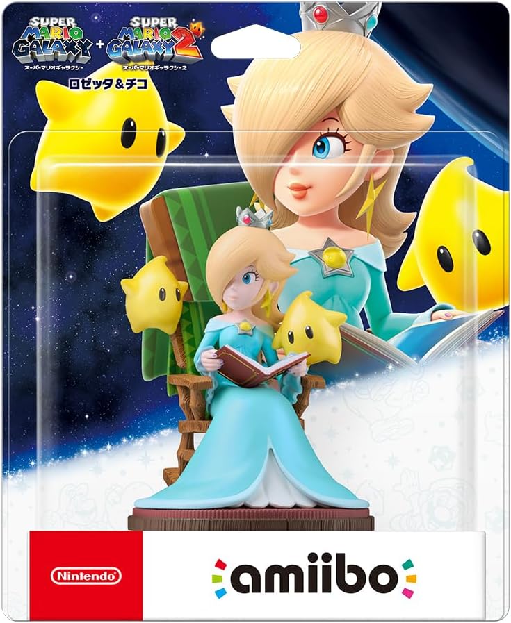 Nintendo Amiibo Super Mario Galaxy 1+2 : Rosalina and Lumas