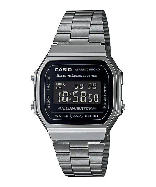 Casio LA680WA-1B Women's Watch - Stylish and Functional with a Silver Finish