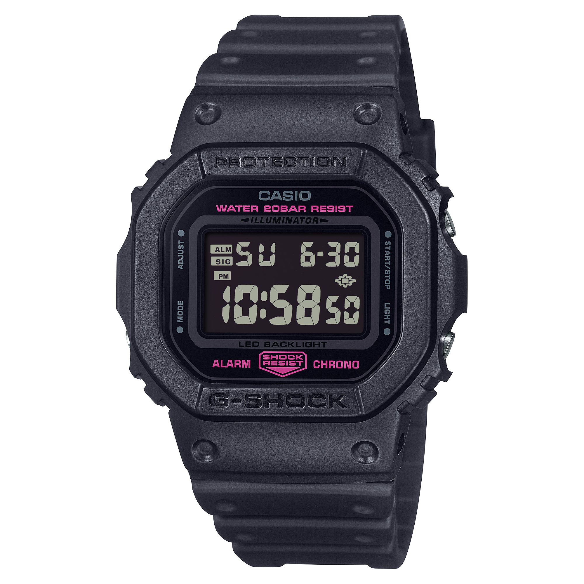 Casio DW-5600PK-1 Men's G-Shock - Pink Style