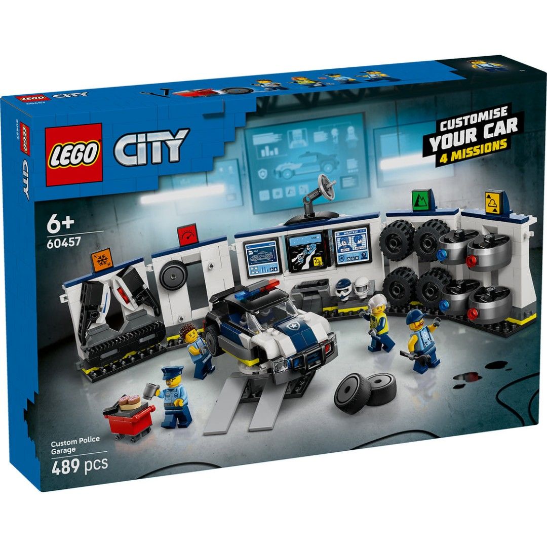 LEGO 60457 City Custom Police Car Garage | eBay