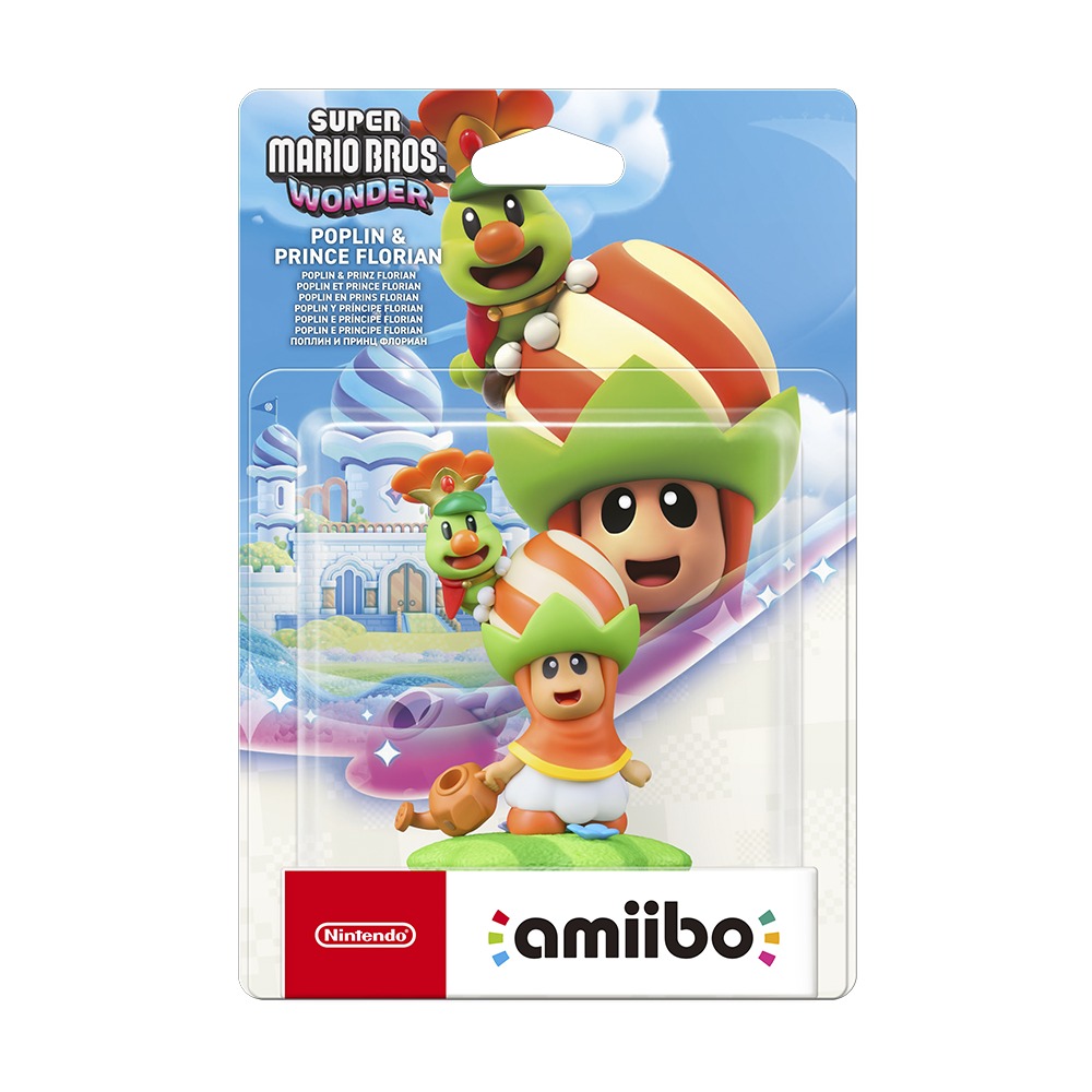 Nintendo Super Mario Bros. Wonder Poplin & Prince Florian