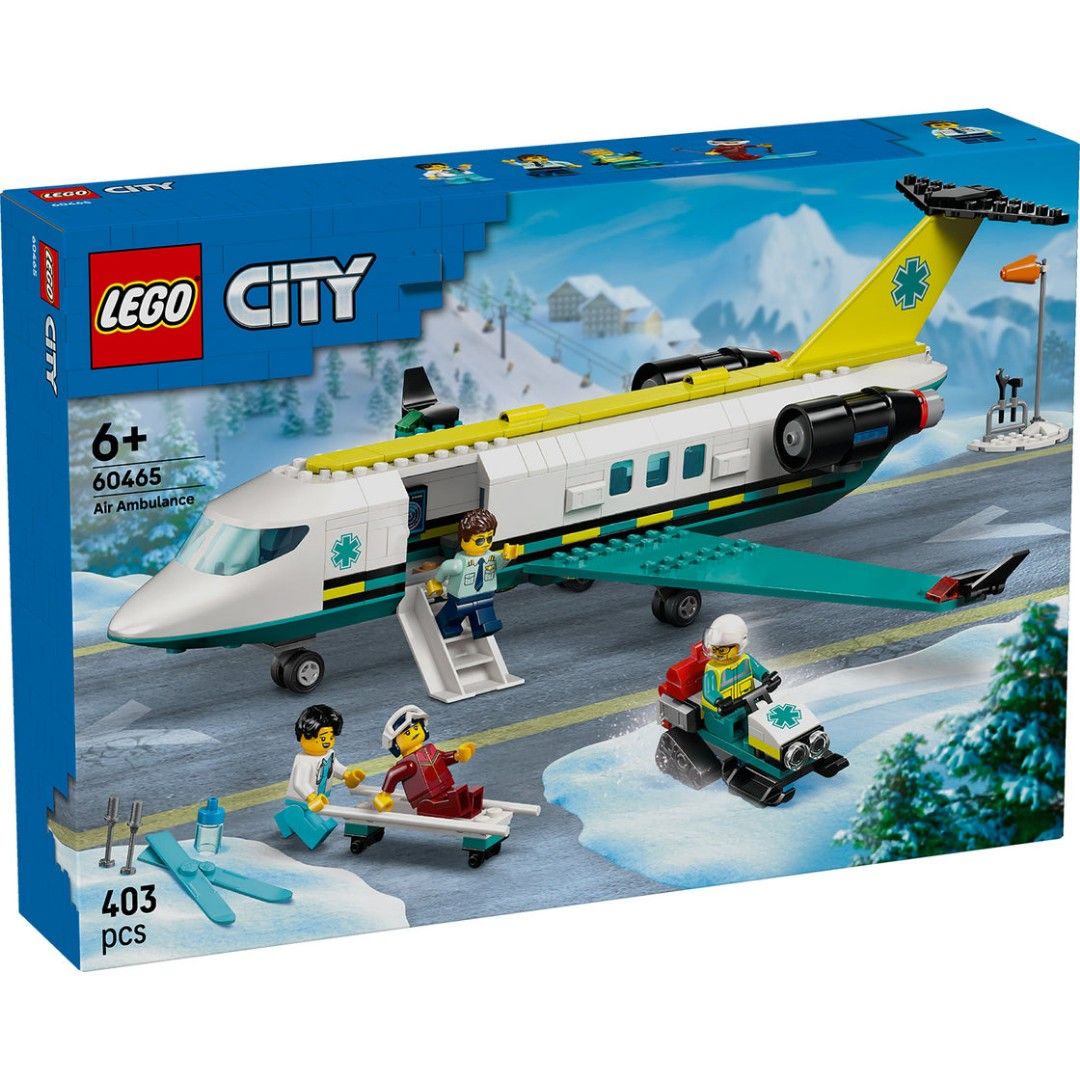 LEGO 60465 City Emergency Air Ambulance Airplane | eBay