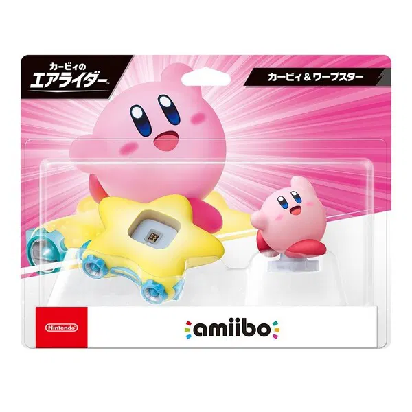 Nintendo Amiibo Kirby Air Riders Kirby & Warp Star