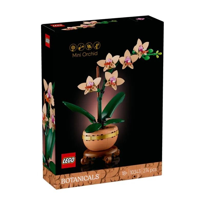 LEGO 10343 Icons Mini Orchid Set Botanical Collection