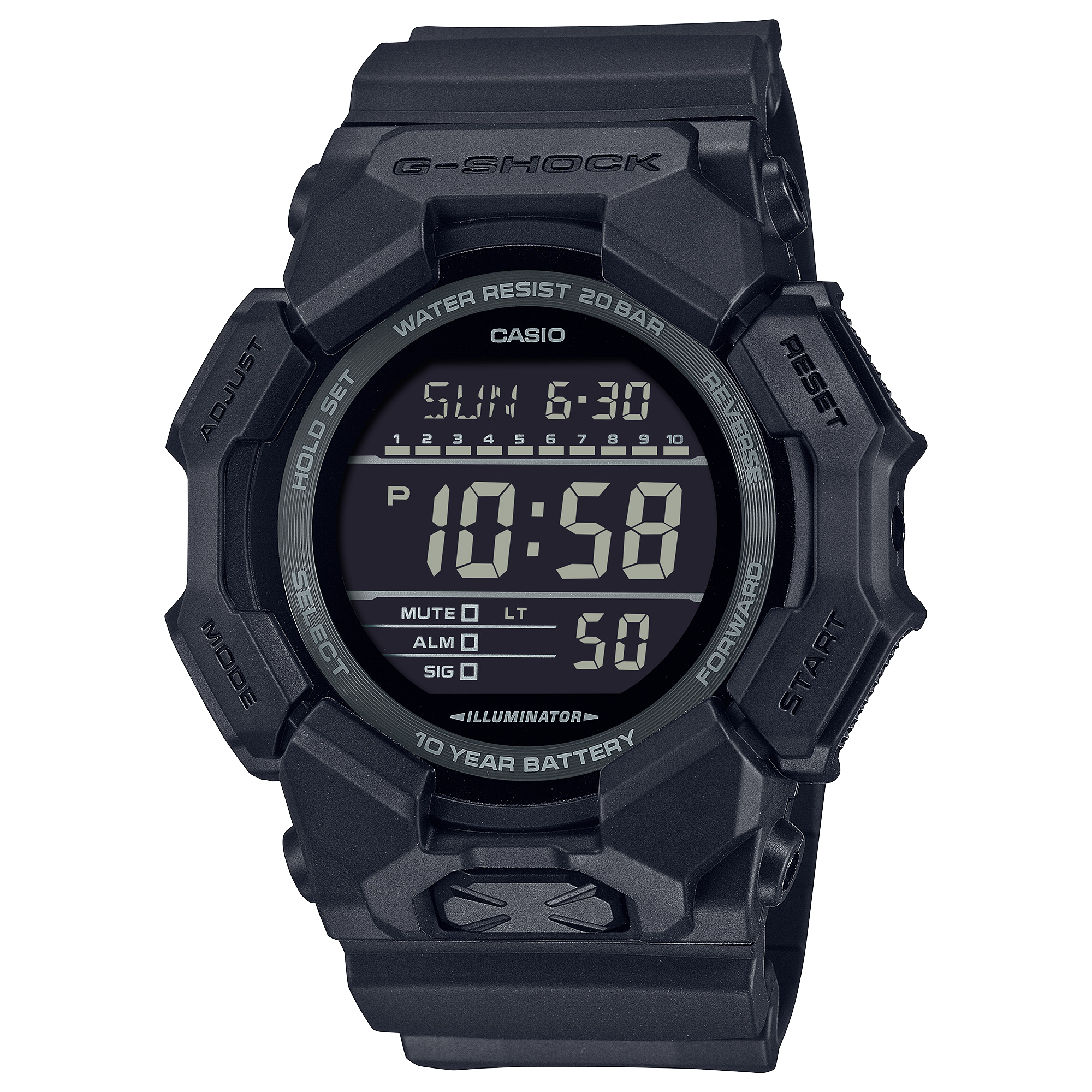 Casio GD-010-1A1 Men's G-Shock - Classic Look
