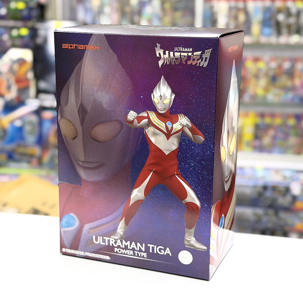 Alphamax Action Figure Ultraman Tiga Power type (Ultraman Tiga)