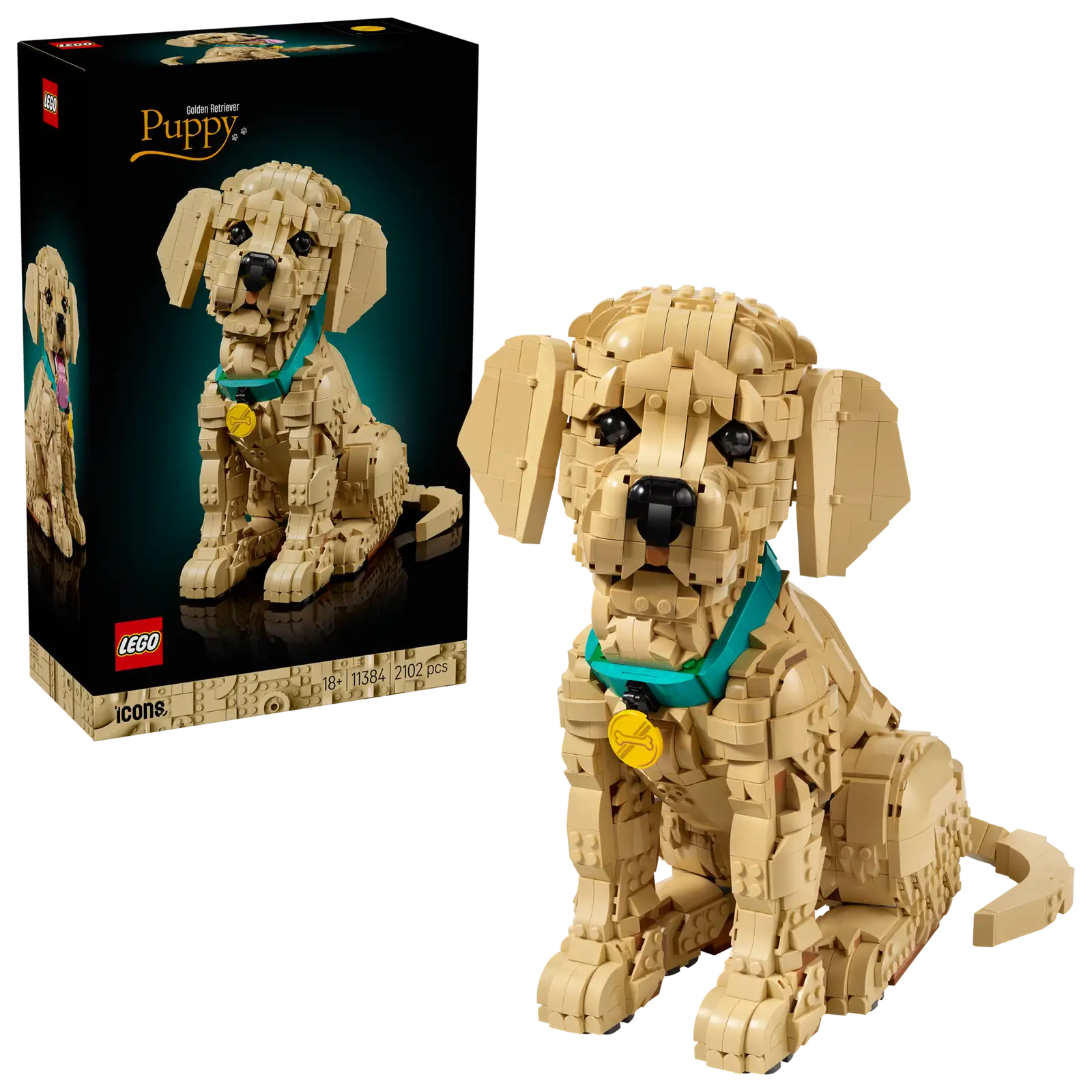 LEGO 11384 Icons Golden Retriever Puppy