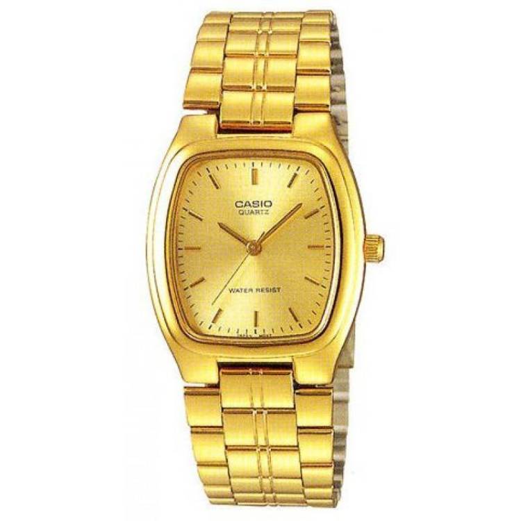 Casio LTP-1169N-9A Women's Elegant Quartz Watch Gold Dial Stainless Steel