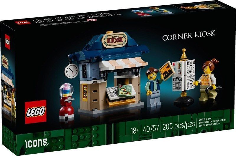 LEGO 40757 Corner Kiosk Set GWP icons