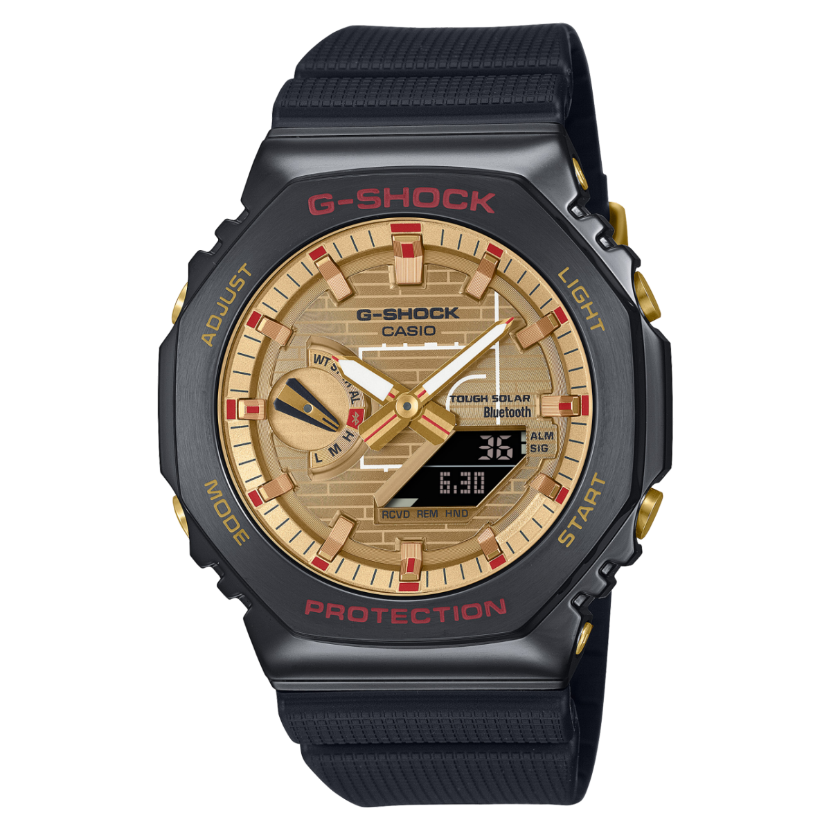 Casio GBM-2100RH-1A Watch - Versatile Timepiece with Trendy Appeal