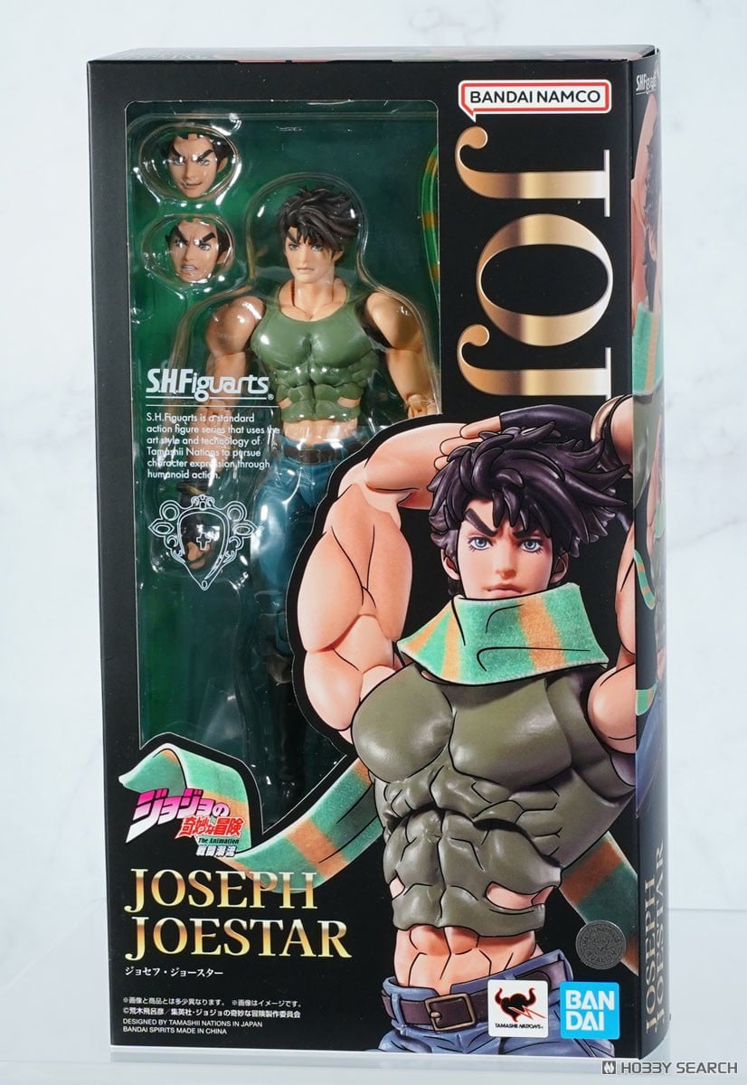 Bandai S.H.Figuarts Action Figure Joseph Joestar (JoJo's Bizarre Adventure Battle Tendency)