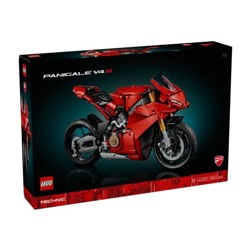 LEGO 42202 Technic Ducati Panigale V4 S Motorcycle Bike Set