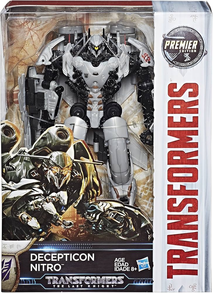 Hasbro Transformers MV5 THE LAST KNIGHT DELUXE CLASS [NITRO] Action Figure