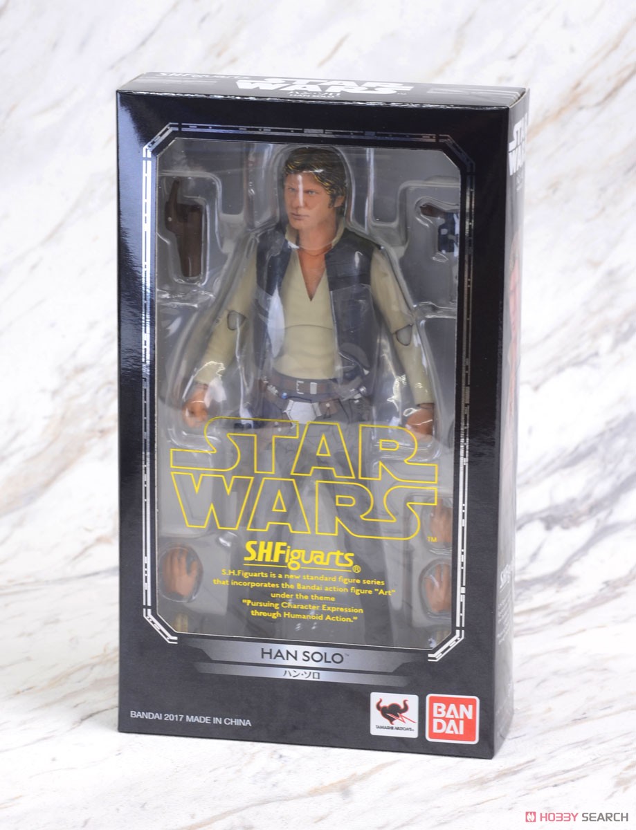 Bandai S.H.Figuarts Han Solo Classic Ver STAR WARS: A New Hope TAMASHII NATIONS