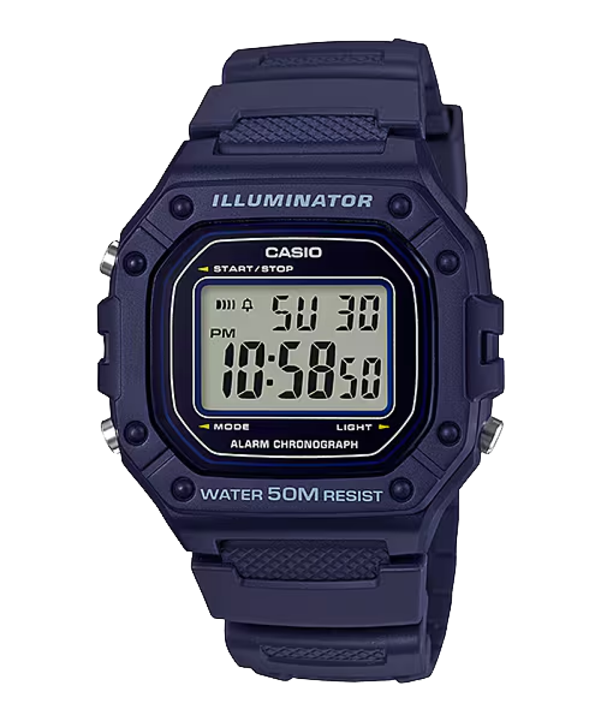 Casio W-218H-2A Watch - Functional and Trendy for Active Lifestyles