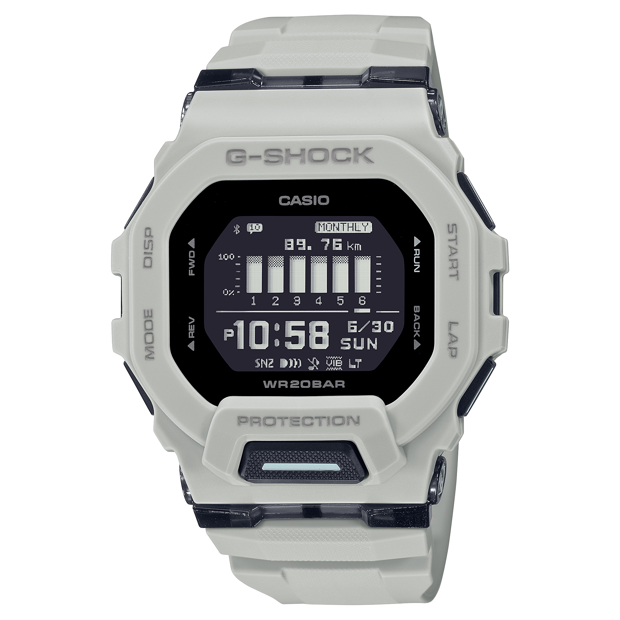 Casio GBD-200UU-9 Men's Fitness Watch - Smart Features