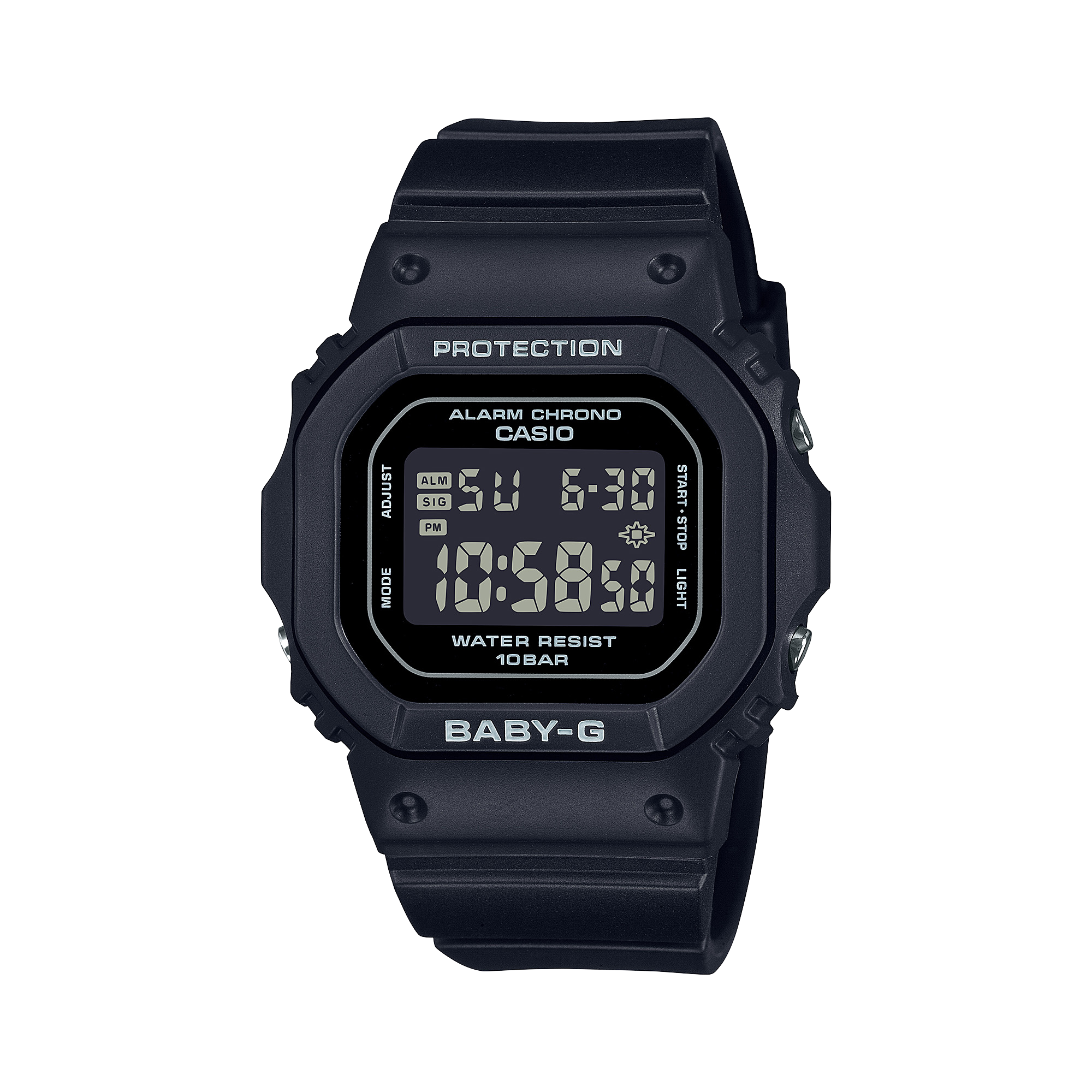 Casio BGD-565U-1 Women's G-Shock Watch - Black - Trendy & Tough