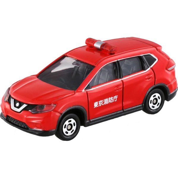 Takara Tomy Tomica No.001 Nissan X-Trail Fire Command Car Diecast Car