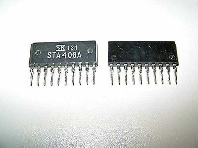 SANKEN STA408A ZIP-10 PNP Darlington General purpose