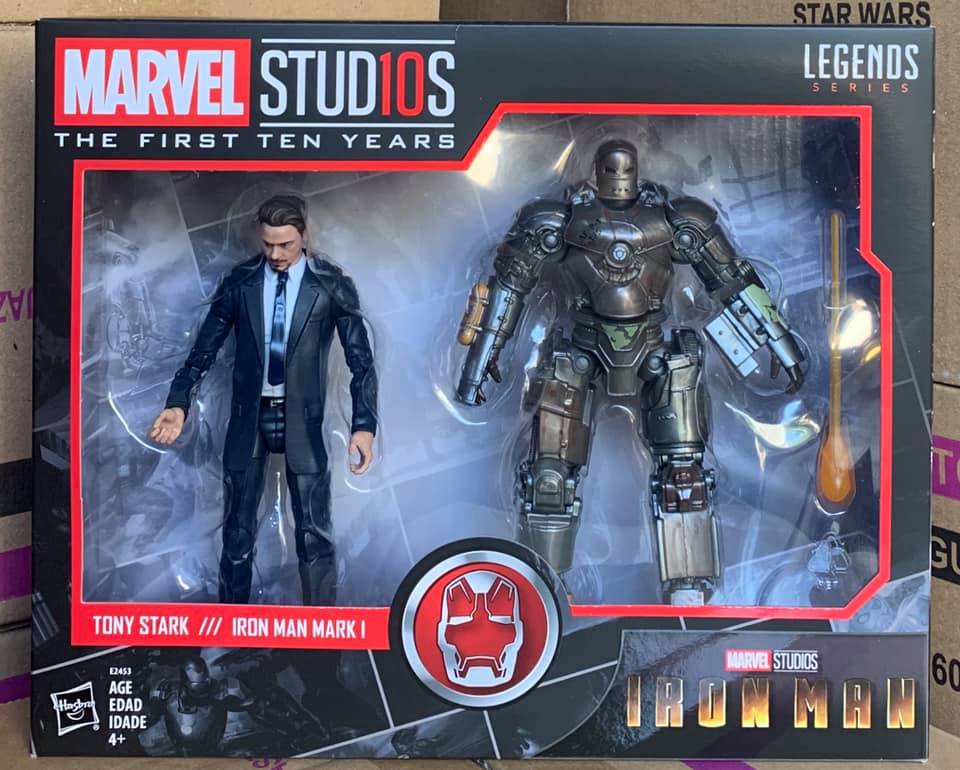 Hasbro MARVEL LEGENDS 10TH ANV1 [TONY STARK & IRON MAN MARK I] Action Figure