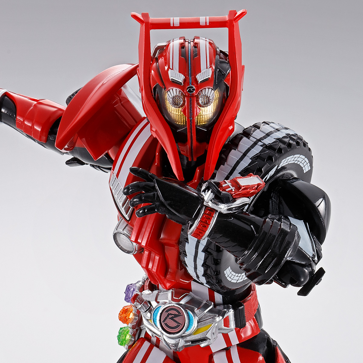 Bandai S.H.Figuarts Kamen Rider Drive Type Tridoron Tire Kakimazerl Set -S.H.Figuarts 15Th Anniversary Ver.-