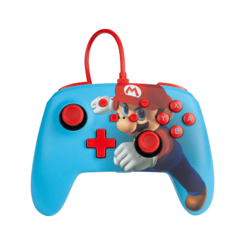 PowerA 加強版有線任天堂 Switch 手掣 - 瑪利奧