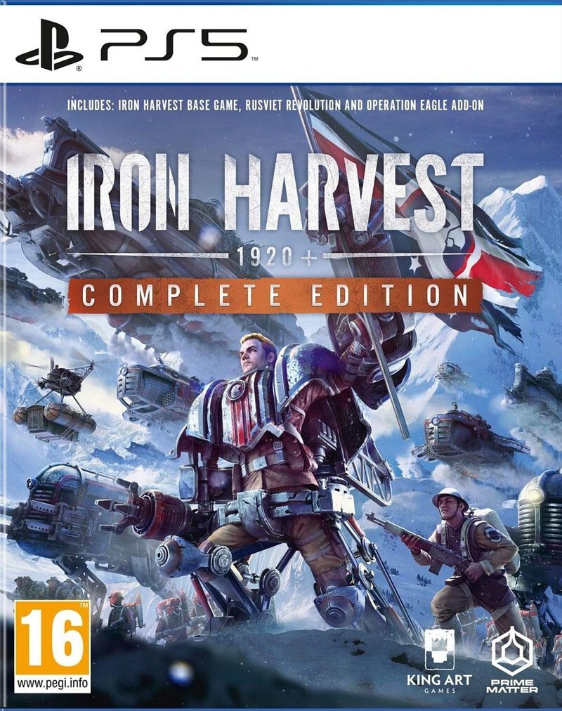 PlayStation 5 Game PS5 Iron Harvest Complete Edition Chinese/English Version PS5-0204