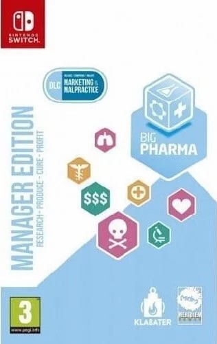 Nintendo Switch Game NS Big Pharma Chinese/English Ver