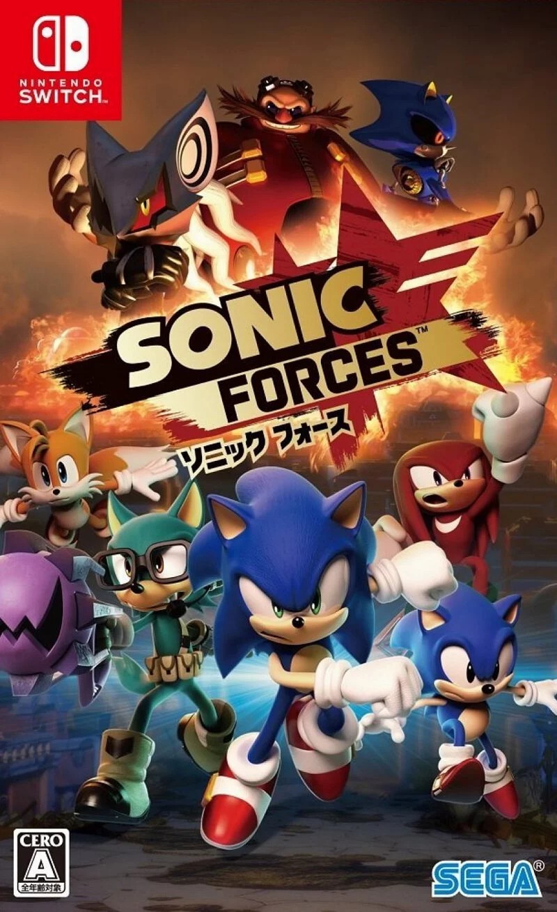 Nintendo Switch Game NS Sonic Force English/Japanese Version