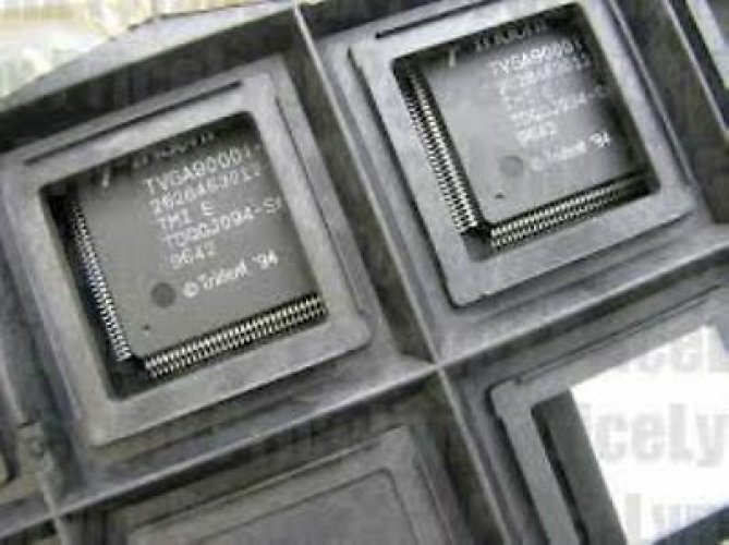 TRIDENT TVGA9000I-3 QFP LOW COST VGA CONTROLLER