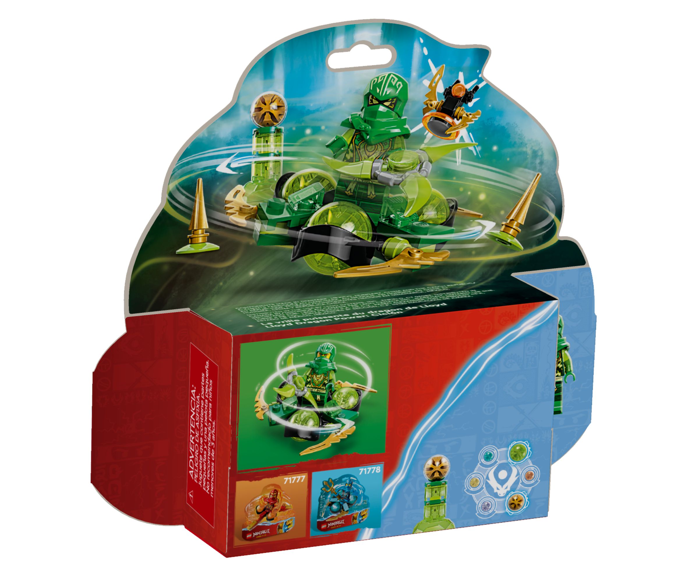 バッグ im im LEGO Ninjago Series 71779 Lloyd's Dragon Power Spinjitzu Spin | eBay