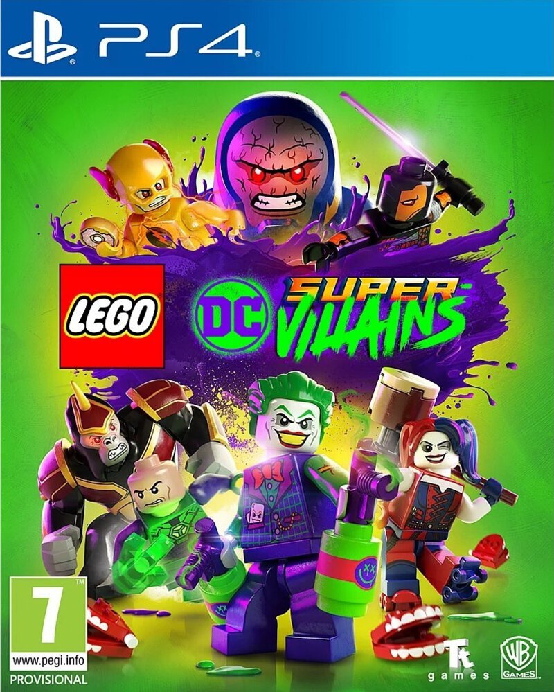 PlayStation 4 Game PS4 LEGO DC Super-Villains Chinese/English Version PS4-1058