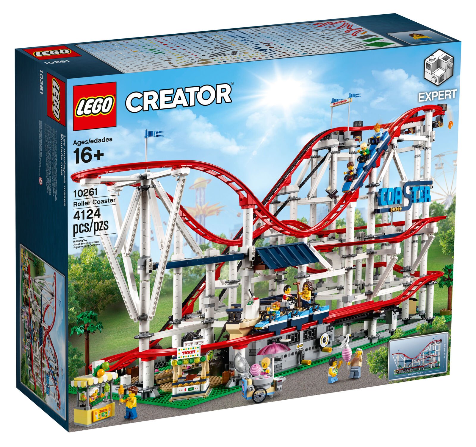 LEGO Creator EXPERT Series Roller Coaster SET 10261