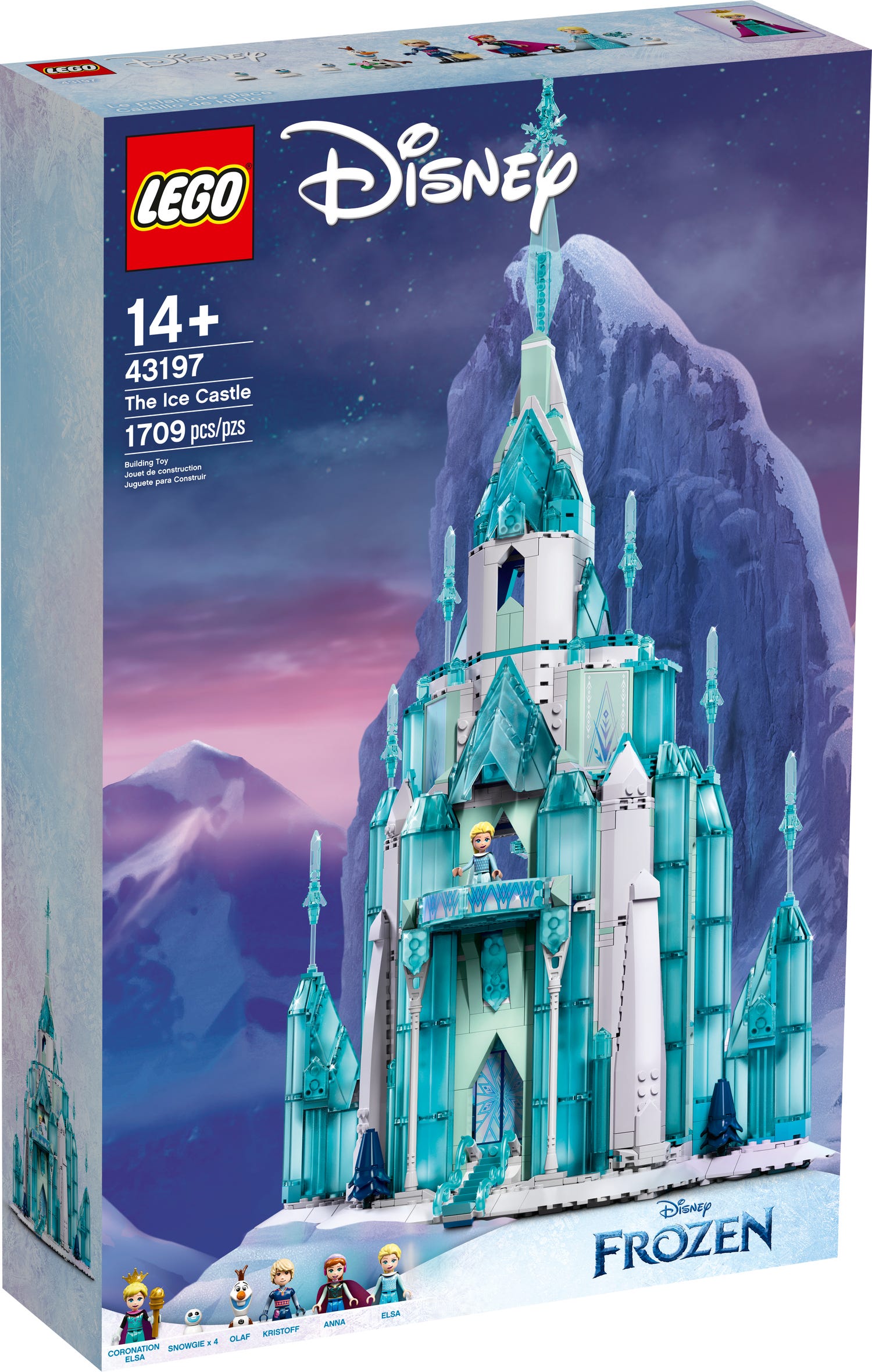 LEGO Disney Series 43197 The Frozen The Ice Castle