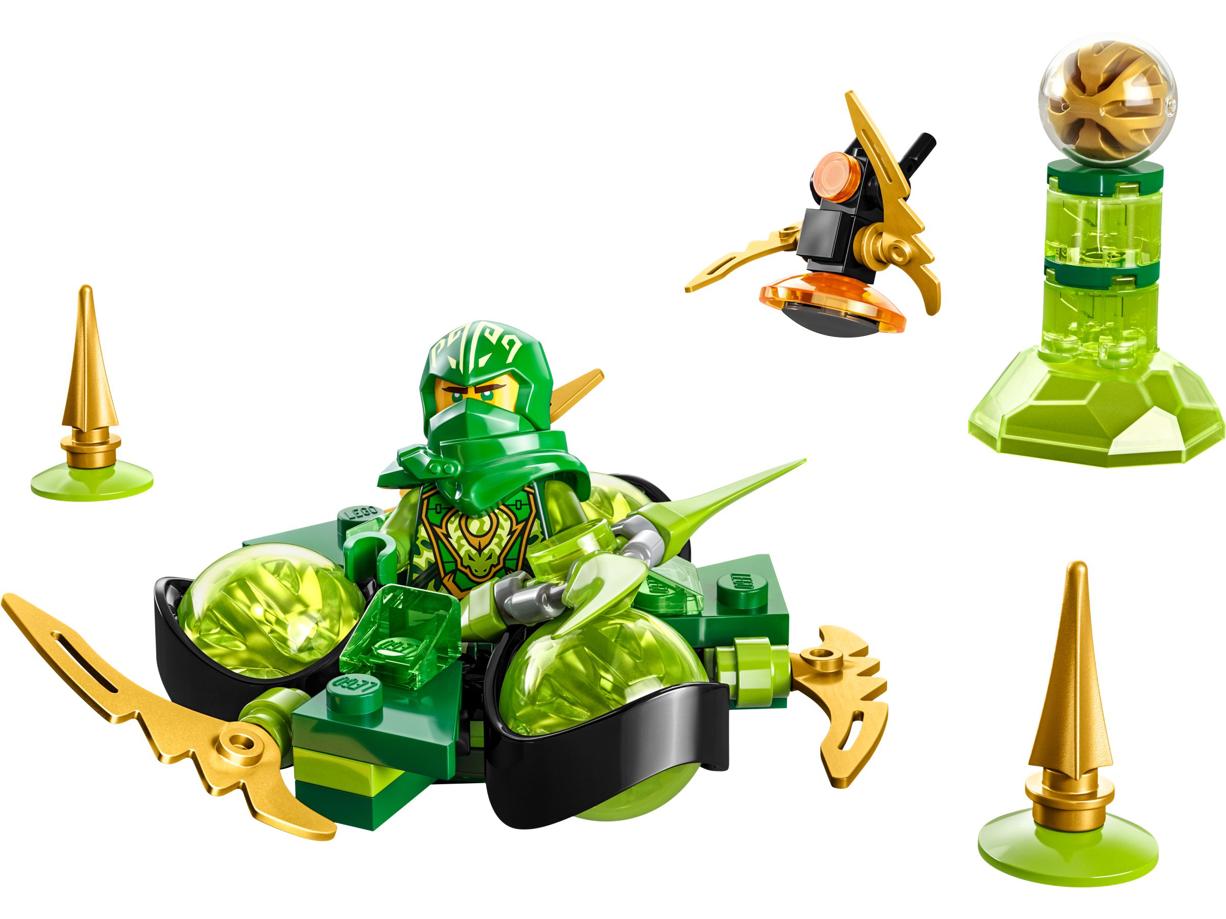 バッグ im im LEGO Ninjago Series 71779 Lloyd's Dragon Power Spinjitzu Spin | eBay