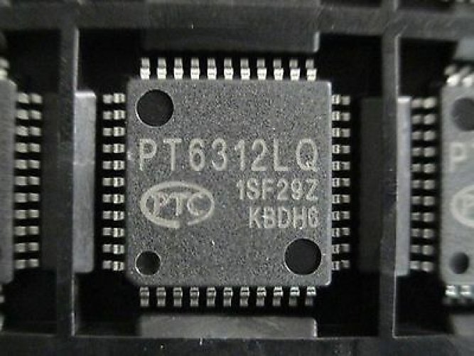 PTC PT6312LQ QFP-44 VFD Driver/Controller IC