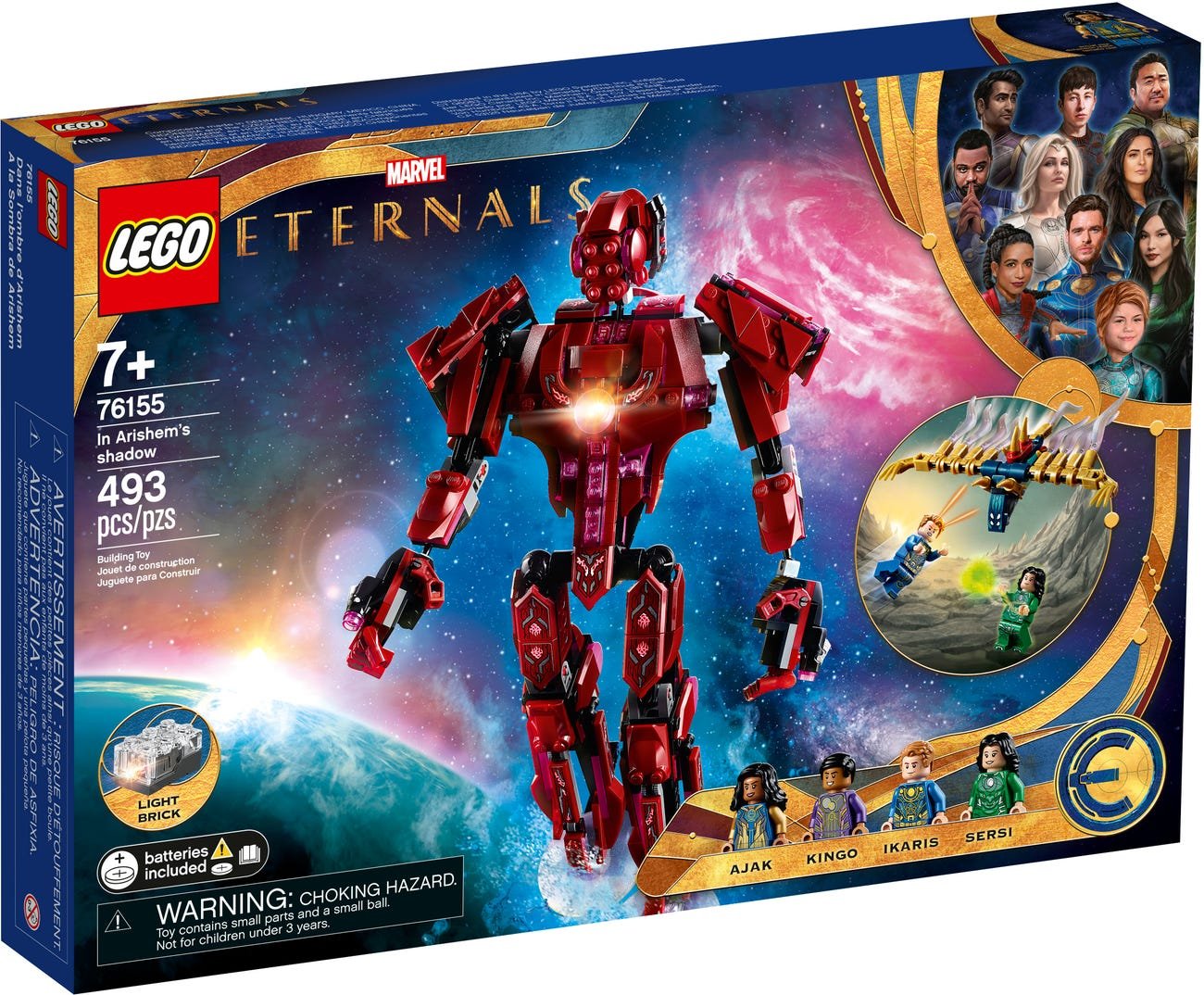 LEGO Marvel Series 76155 The Eternals In Arishem's Shadow