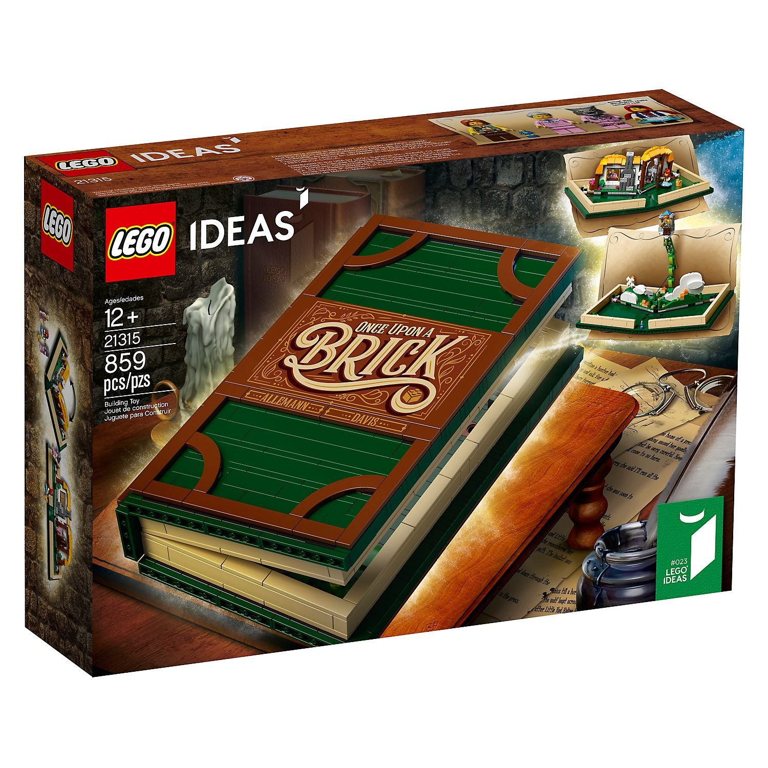 LEGO 21315 Ideas and CUUSOO PopUp Book