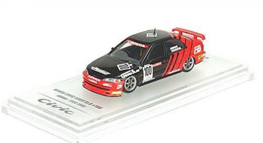 INNO64 1:64 Diecast Model Car - Honda Civic Ferio EG9 Gr A 100 Advan JTCC 1995