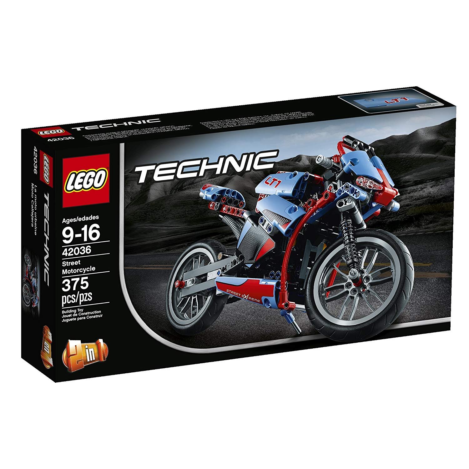 LEGO 42036 Technic Street Motorcycle