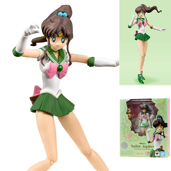 Bandai S.H.Figuarts Sailor Jupiter -Animation Color Edition- "Sailor Moon"