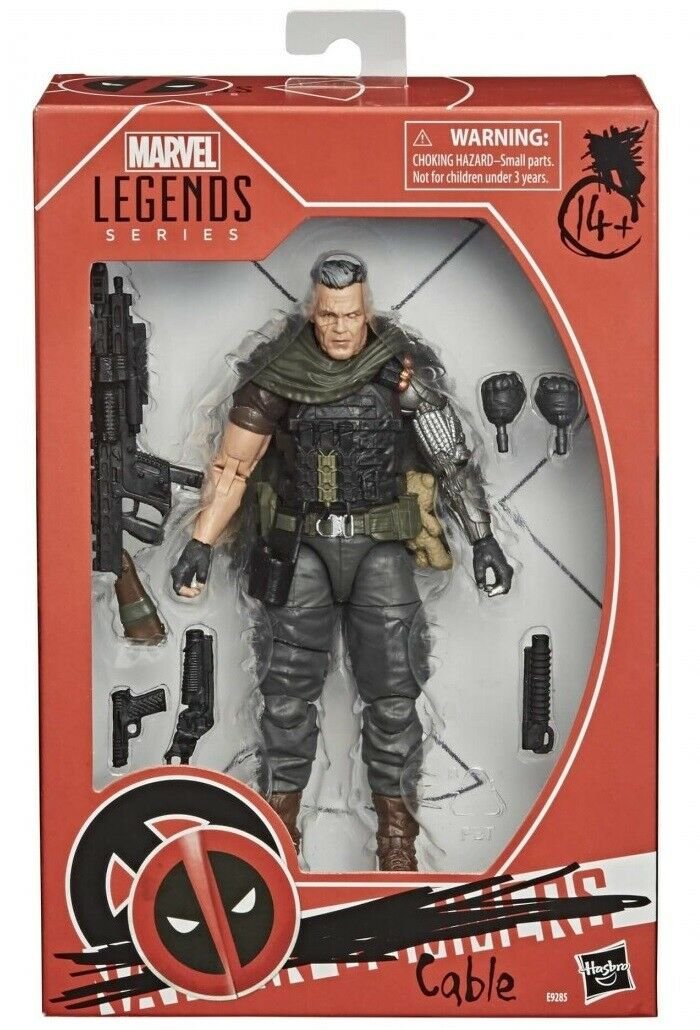 Hasbro Marvel Legends X-Men Deadpool 2 Cable 6” Action Fiugre 2020 Exclusive